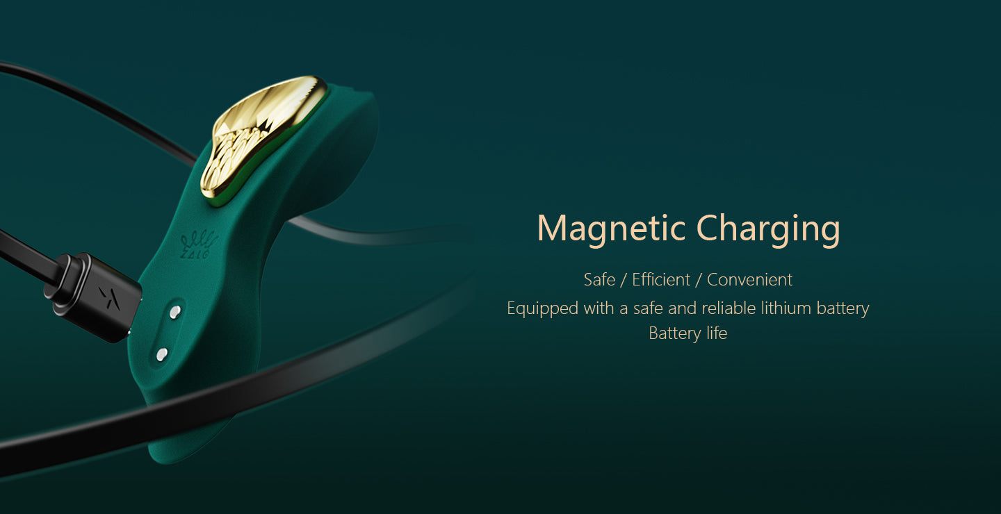 Aya wearable vibrator, magnetic hands-free toy, discreet vibrator
