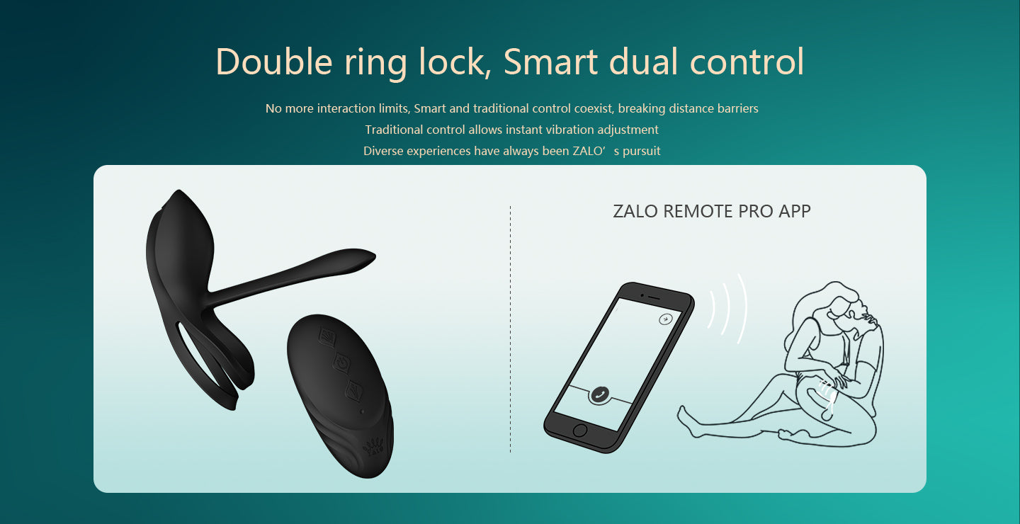 Bayek couples ring, wearable clitoral stimulator, dual ring toy