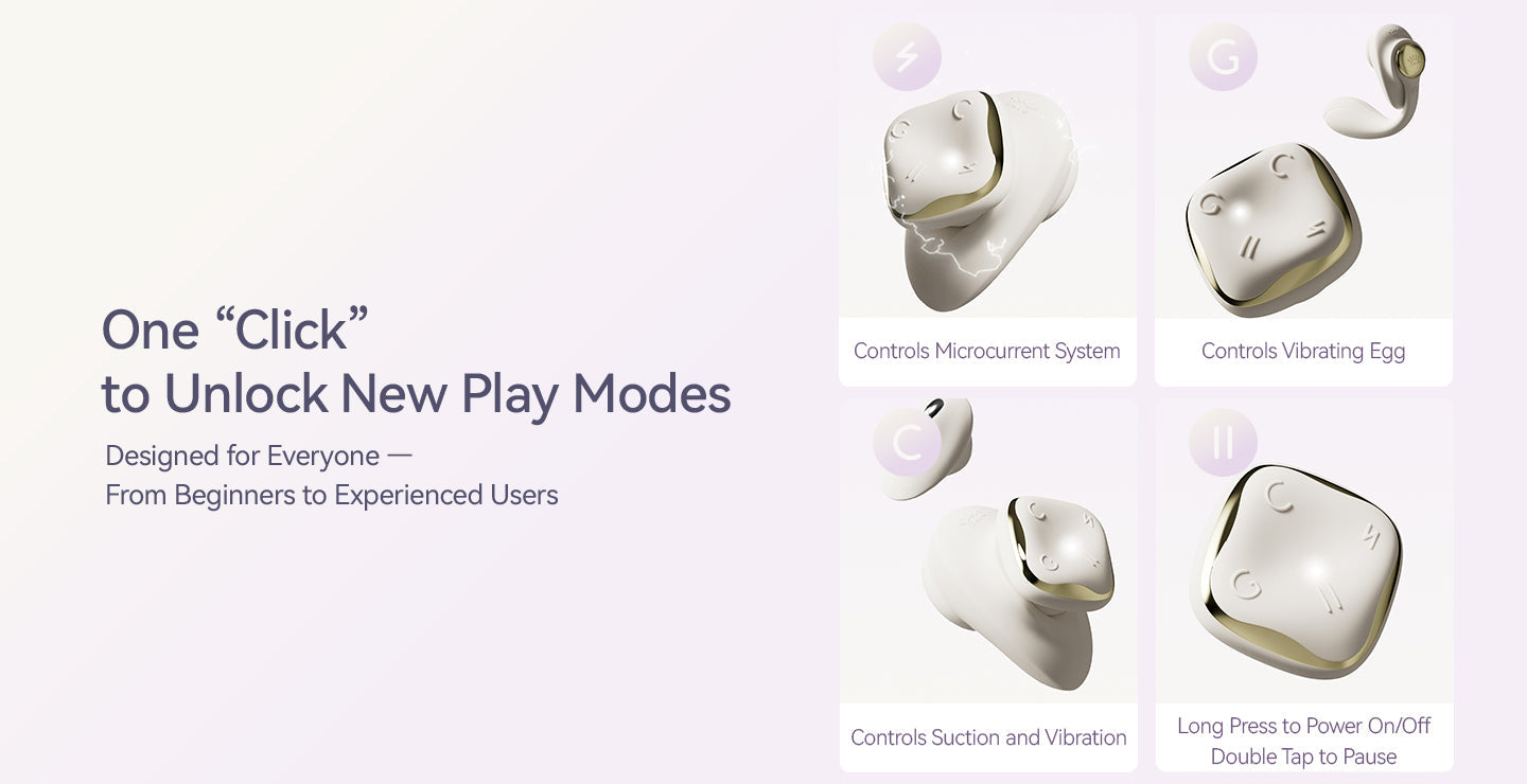 Deya couples vibrator, wearable partner toy, external stimulation