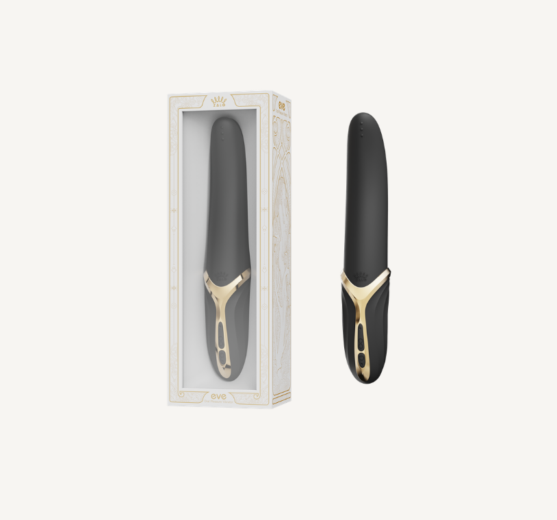Eve tongue motion vibrator, clitoral stimulator, dual motor toy