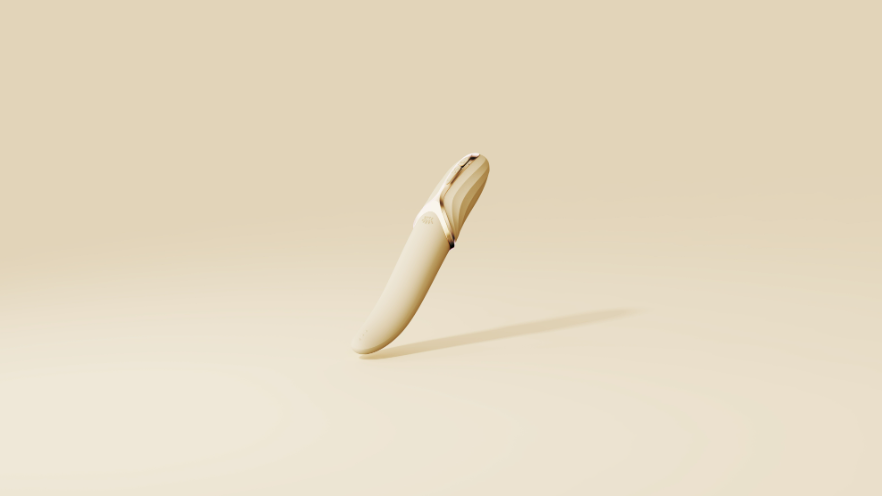 Eve tongue motion vibrator, clitoral stimulator, dual motor toy