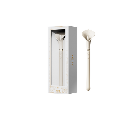Calla dual head vibrator, luxury clitoral toy, customizable stimulation