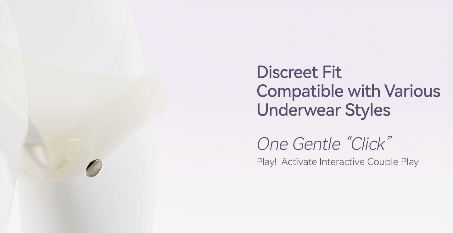 Deya couples vibrator, wearable partner toy, external stimulation