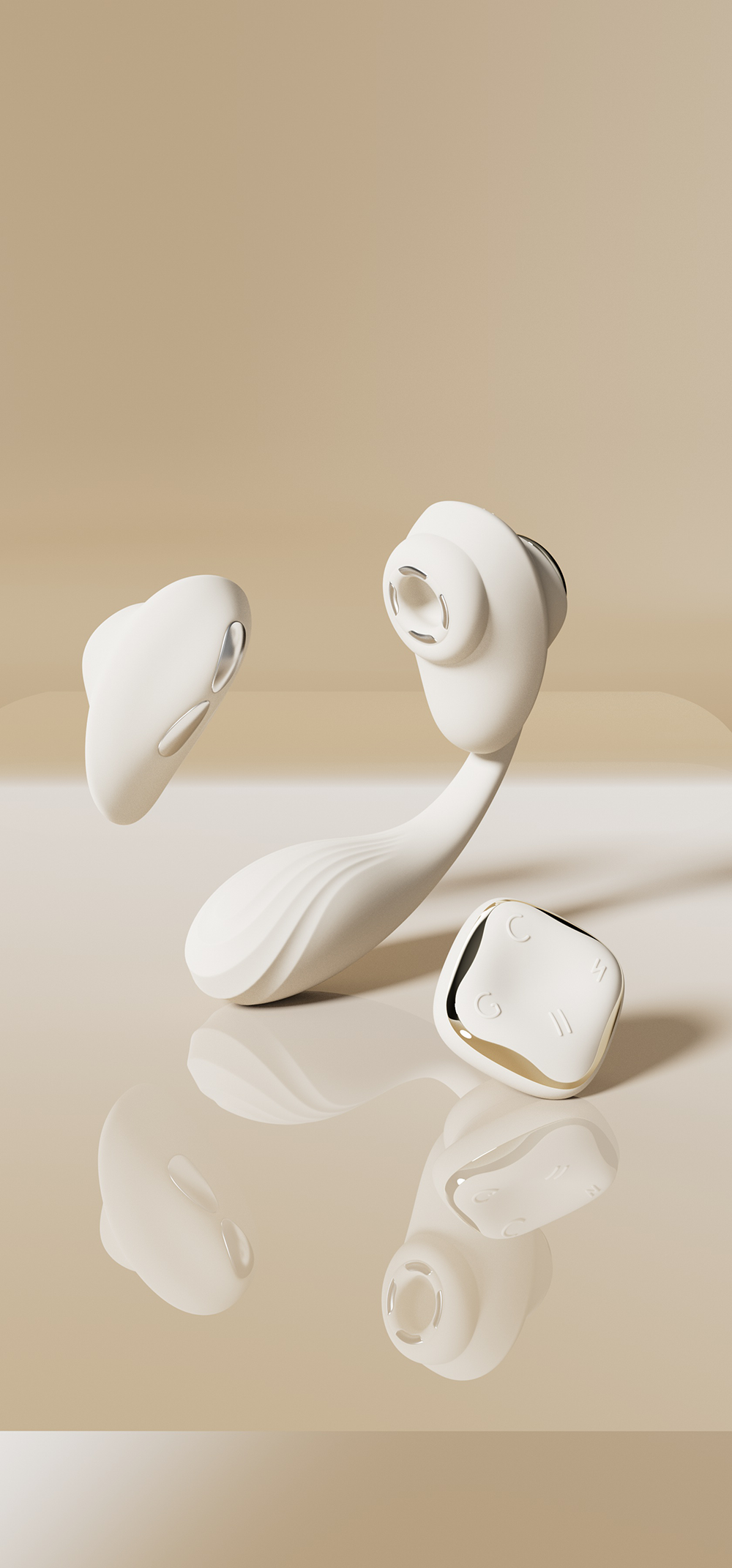 Deya couples vibrator, wearable partner toy, external stimulation