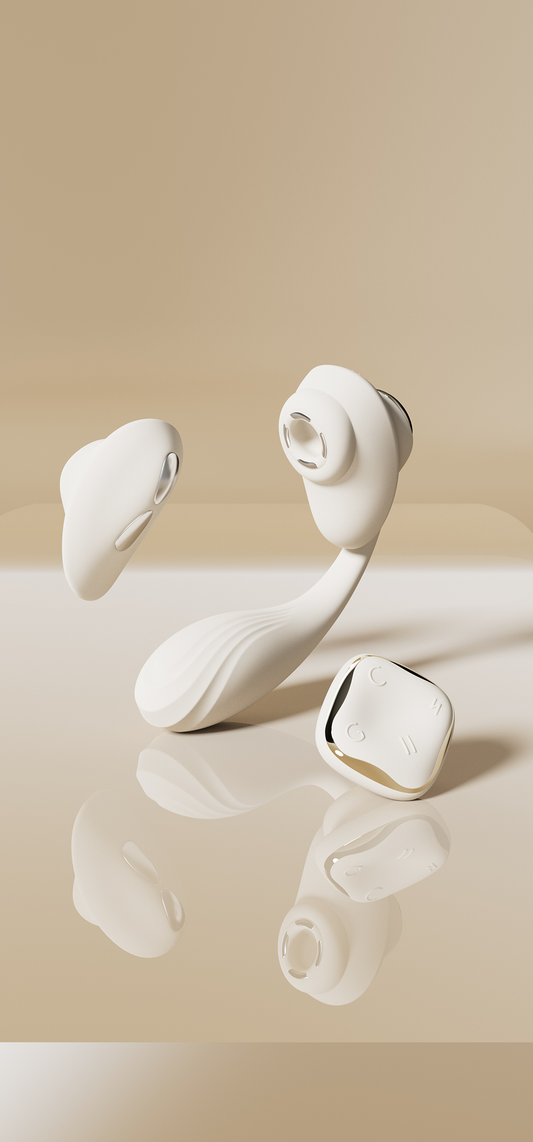 Deya couples vibrator, wearable partner toy, external stimulation