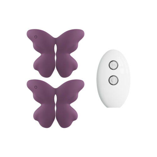 Mauv Butterfly Nipple Clamps