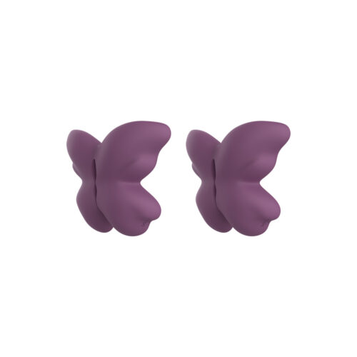 Mauv Butterfly Nipple Clamps