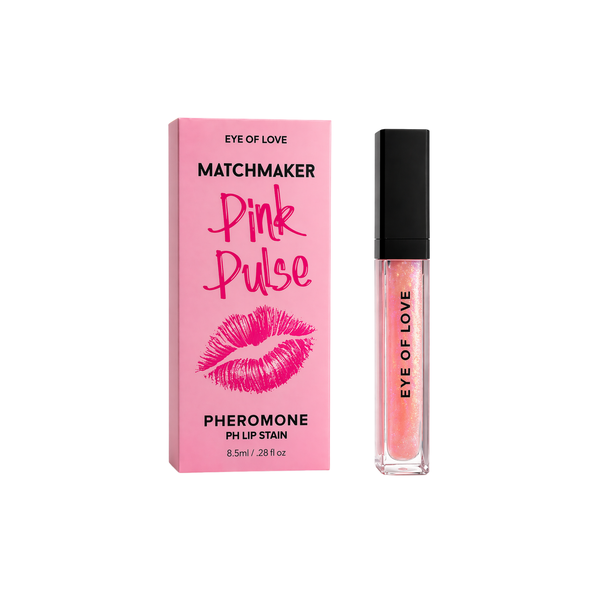 Pheromone Lip Gloss - Pink Pulse