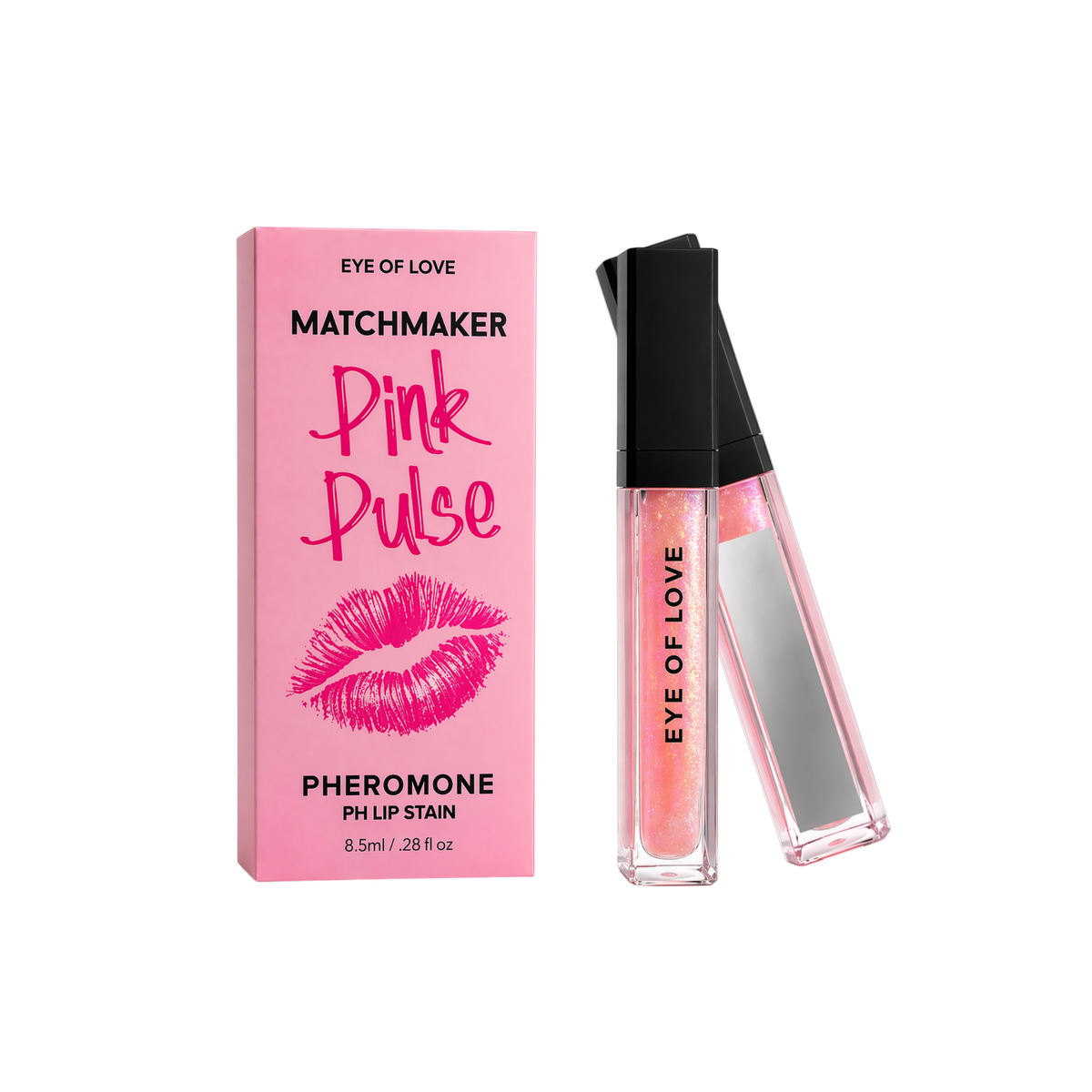 Pheromone Lip Gloss - Pink Pulse
